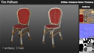 Fantasy Chair 3D Model